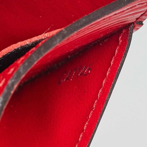 Louis Vuitton Red Epi Leather Sarah NM3 Wallet - Picture 5 of 7